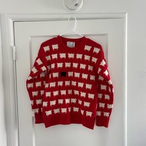 Rowing Blazers Red Wool Sheep Sweater